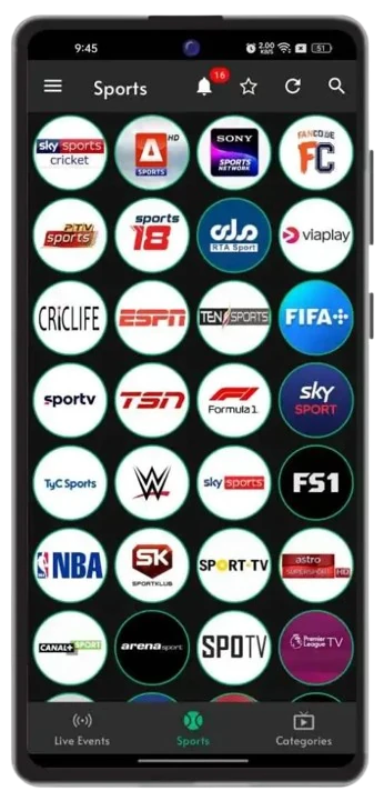 Streaming library and search in hd streamz app